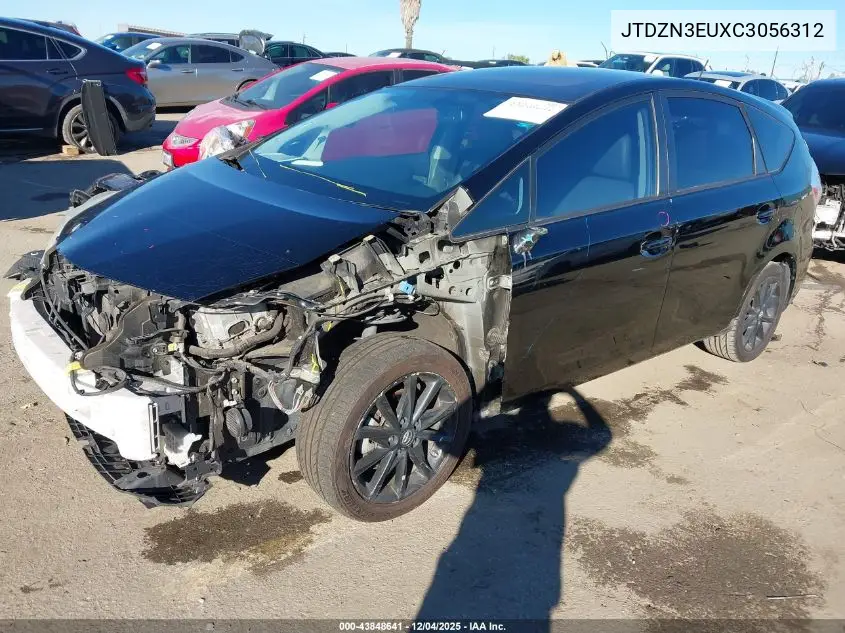 JTDZN3EUXC3056312 2012 Toyota Prius V Five