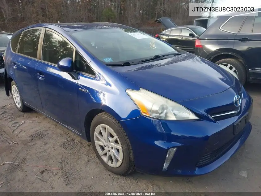 JTDZN3EU8C3023003 2012 Toyota Prius V Three