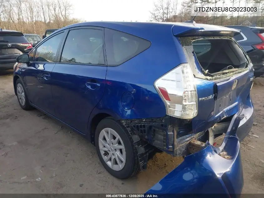 JTDZN3EU8C3023003 2012 Toyota Prius V Three