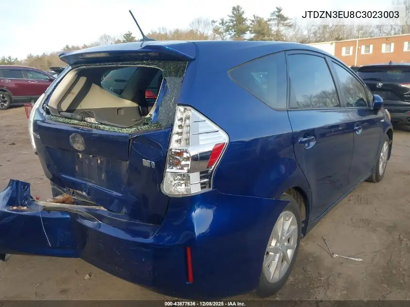 JTDZN3EU8C3023003 2012 Toyota Prius V Three