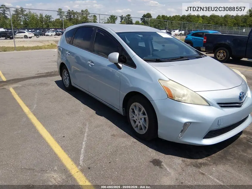 2012 Toyota Prius V Two VIN: JTDZN3EU2C3088557 Lot: 45023925