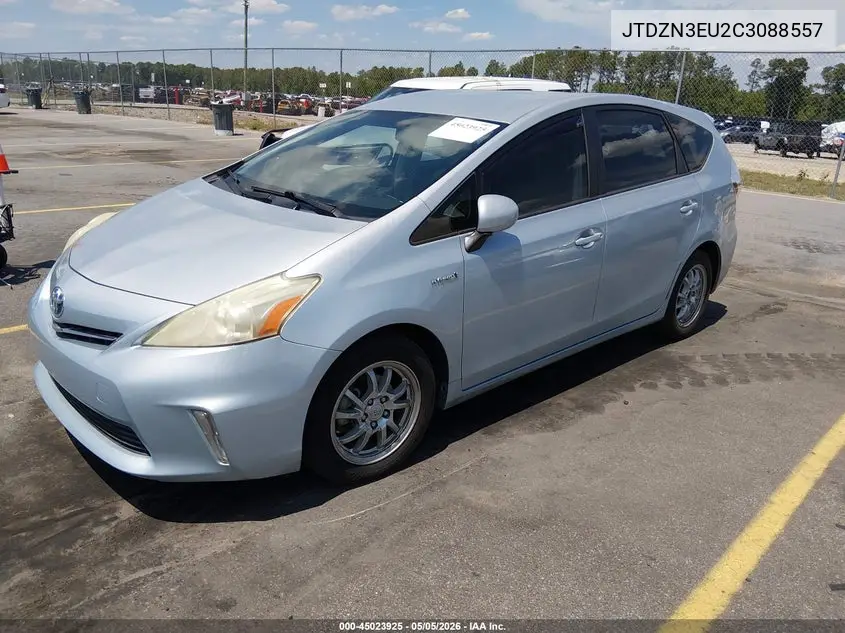 2012 Toyota Prius V Two VIN: JTDZN3EU2C3088557 Lot: 45023925