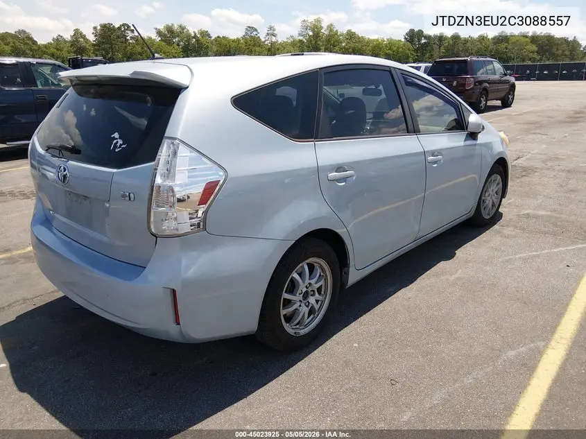 2012 Toyota Prius V Two VIN: JTDZN3EU2C3088557 Lot: 45023925