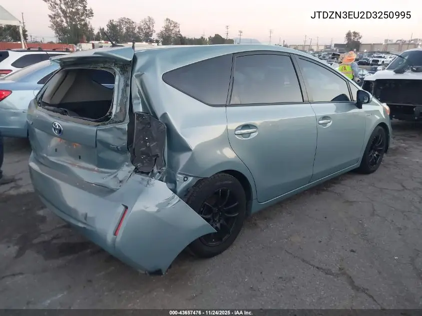 JTDZN3EU2D3250995 2013 Toyota Prius V Three