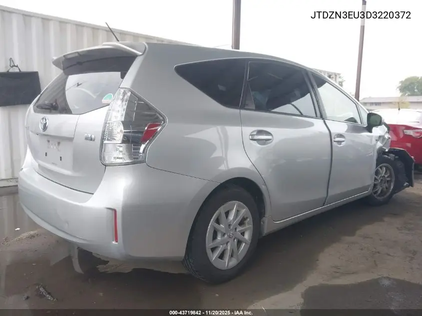 JTDZN3EU3D3220372 2013 Toyota Prius V Three