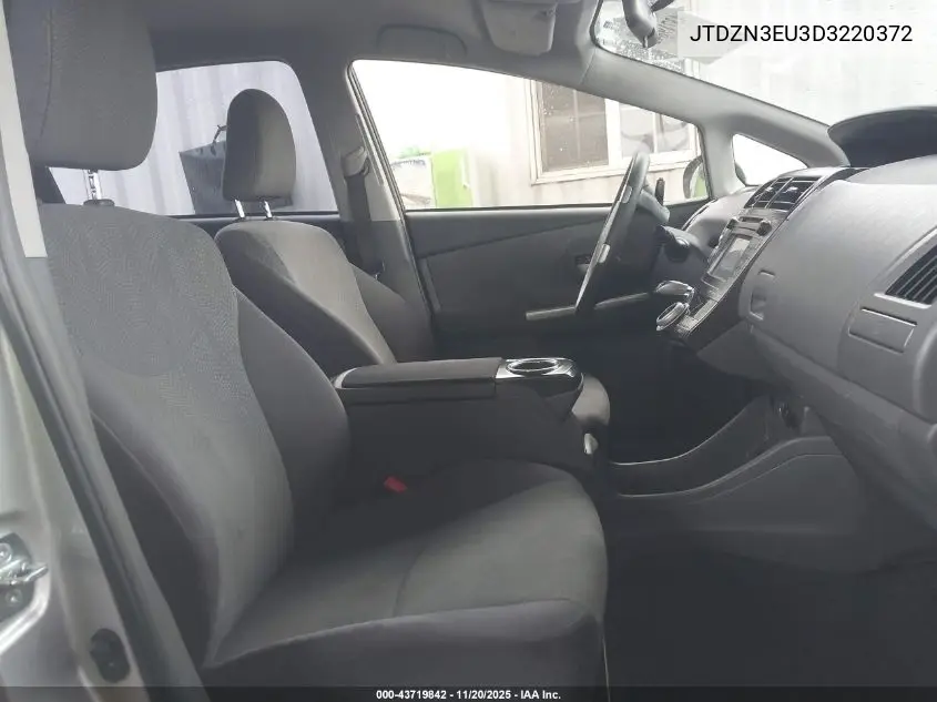 JTDZN3EU3D3220372 2013 Toyota Prius V Three