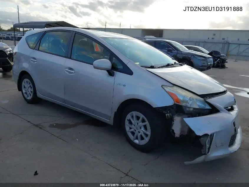 JTDZN3EU1D3191888 2013 Toyota Prius V