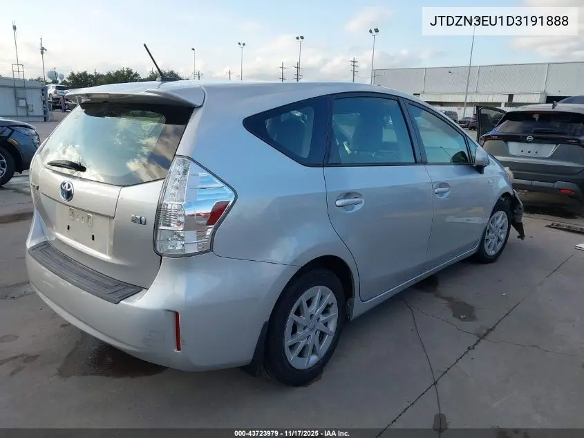 JTDZN3EU1D3191888 2013 Toyota Prius V