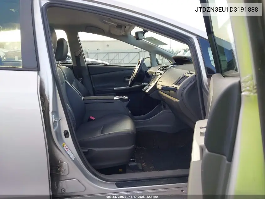 JTDZN3EU1D3191888 2013 Toyota Prius V