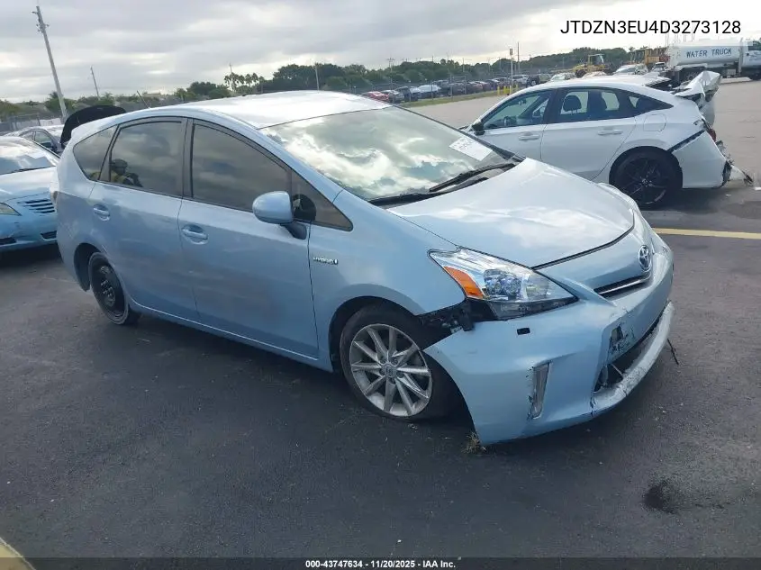 JTDZN3EU4D3273128 2013 Toyota Prius V Five