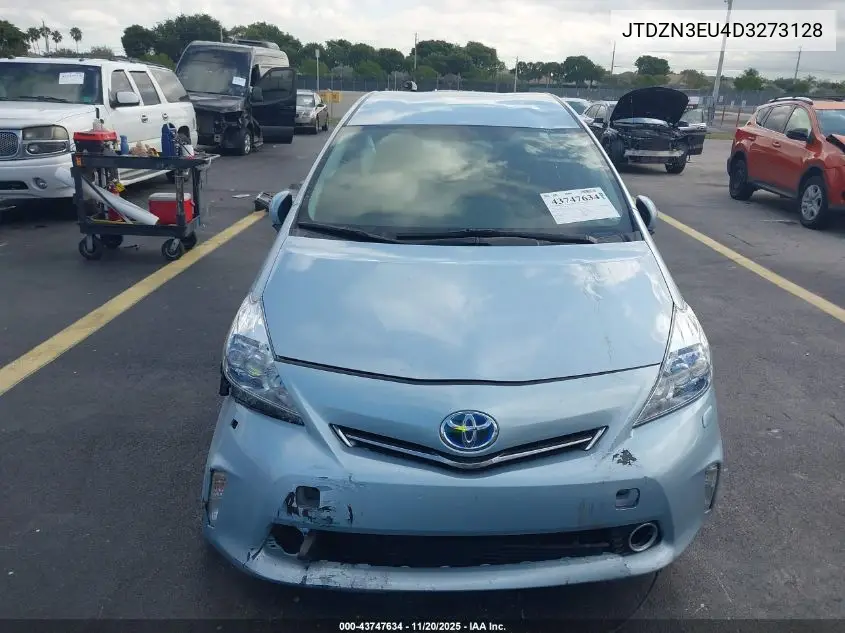 JTDZN3EU4D3273128 2013 Toyota Prius V Five
