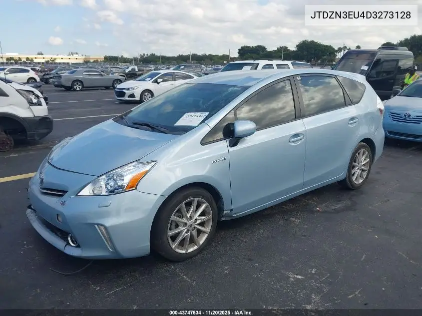 JTDZN3EU4D3273128 2013 Toyota Prius V Five