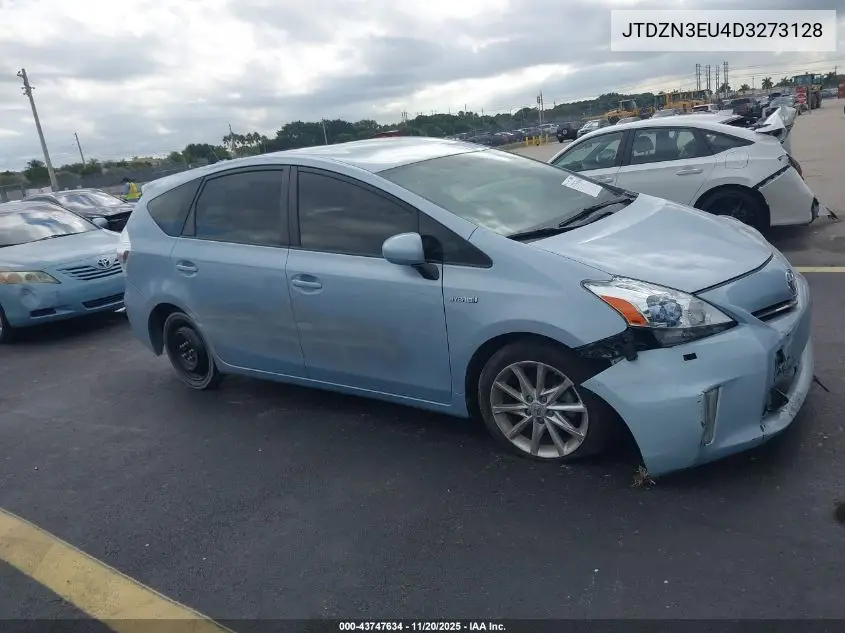 JTDZN3EU4D3273128 2013 Toyota Prius V Five