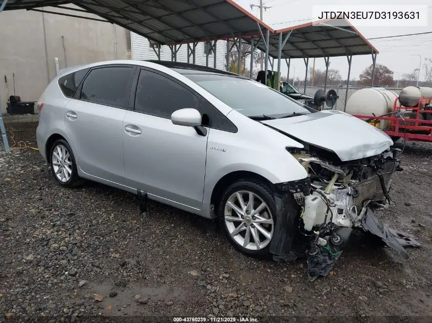 JTDZN3EU7D3193631 2013 Toyota Prius V Five