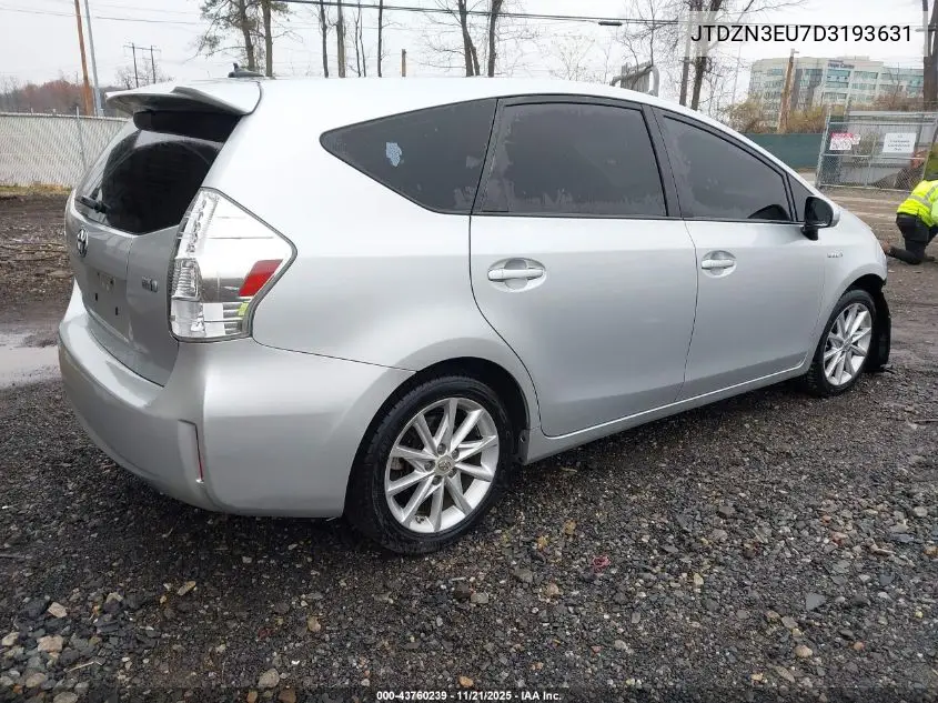 JTDZN3EU7D3193631 2013 Toyota Prius V Five