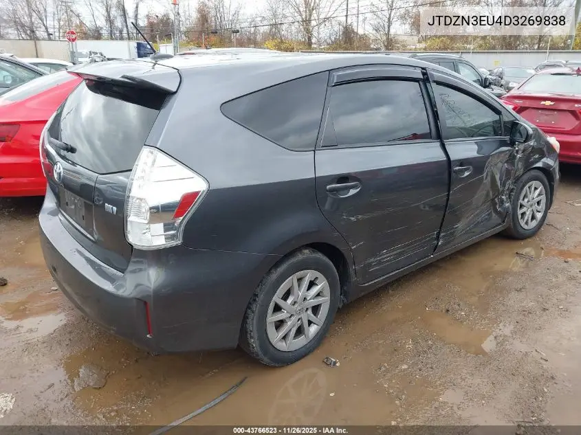 JTDZN3EU4D3269838 2013 Toyota Prius V Three