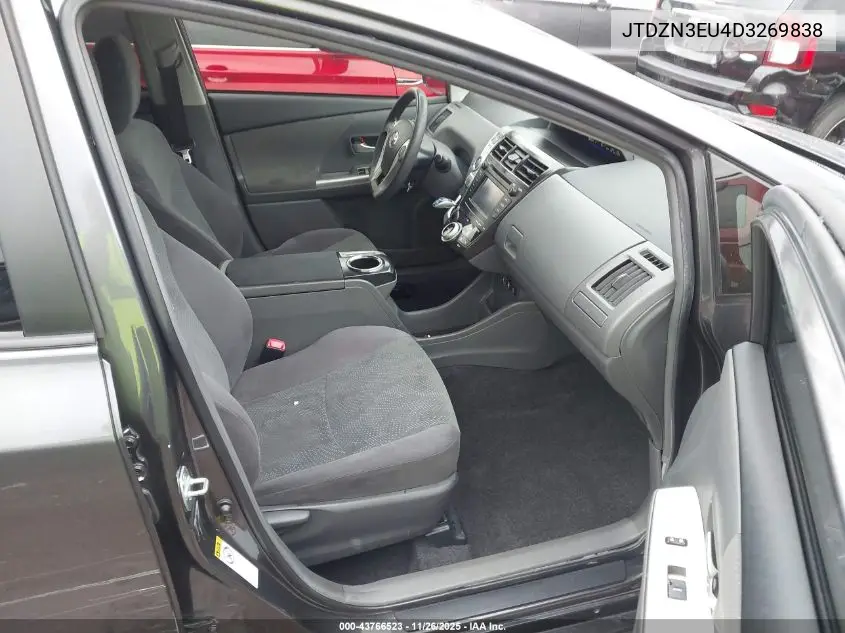 JTDZN3EU4D3269838 2013 Toyota Prius V Three