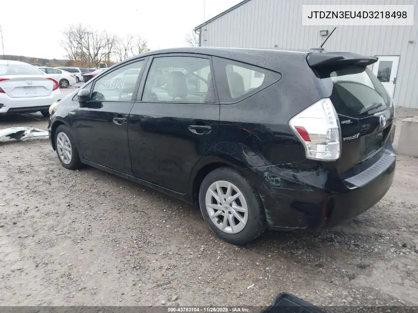 JTDZN3EU4D3218498 2013 Toyota Prius V Three