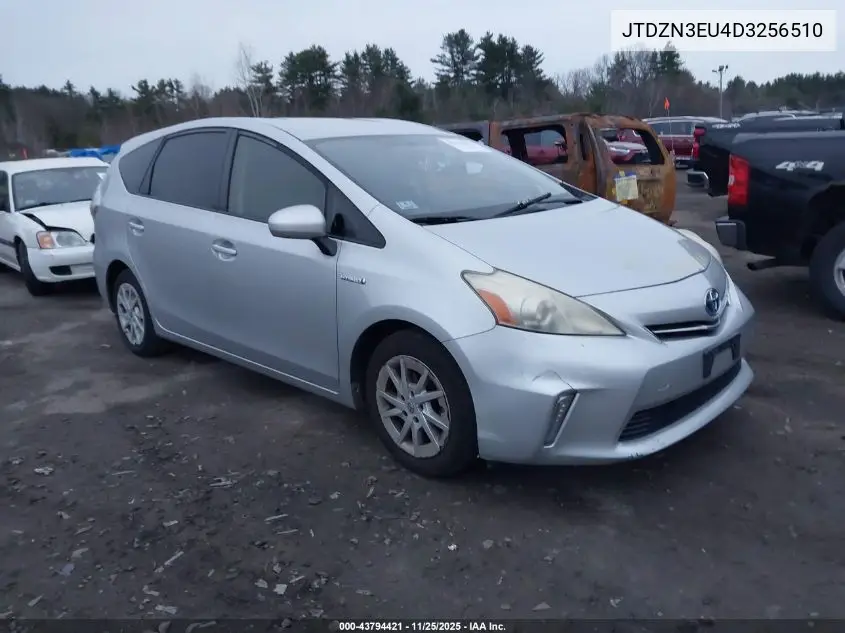 JTDZN3EU4D3256510 2013 Toyota Prius V Three