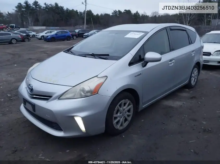 JTDZN3EU4D3256510 2013 Toyota Prius V Three