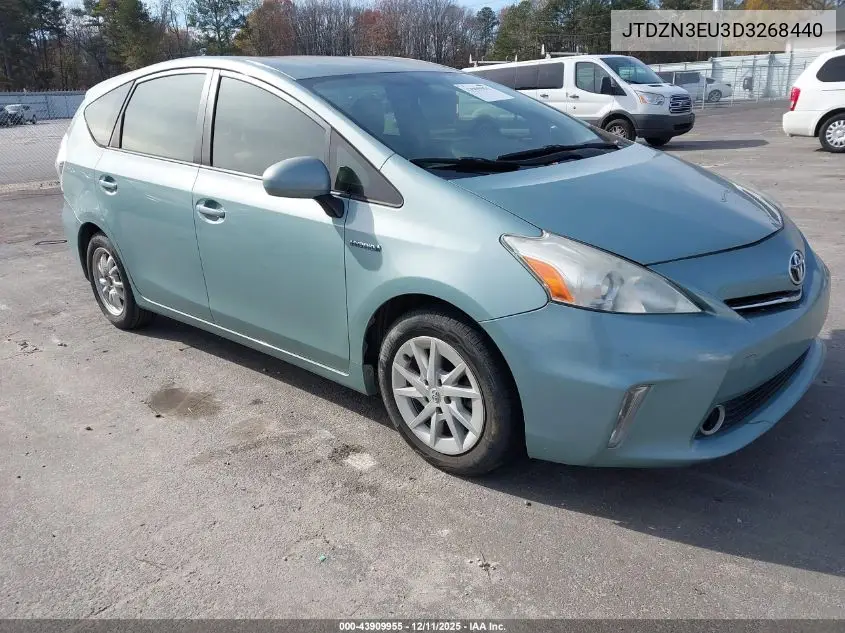 JTDZN3EU3D3268440 2013 Toyota Prius V Two