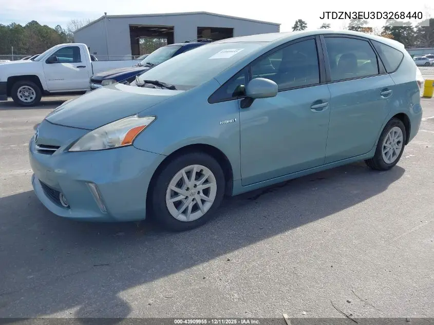 JTDZN3EU3D3268440 2013 Toyota Prius V Two