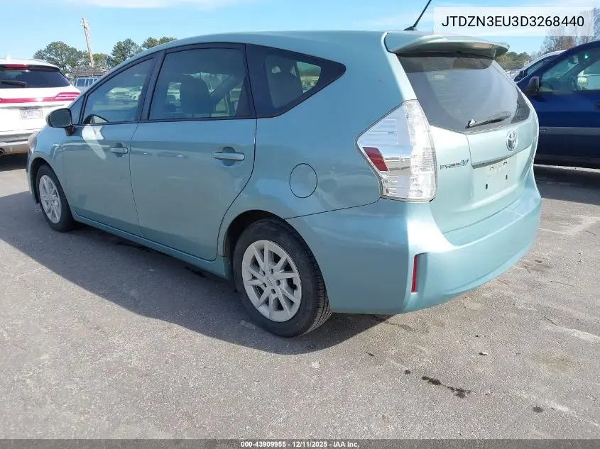 JTDZN3EU3D3268440 2013 Toyota Prius V Two