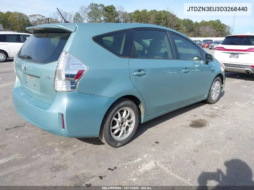 JTDZN3EU3D3268440 2013 Toyota Prius V Two