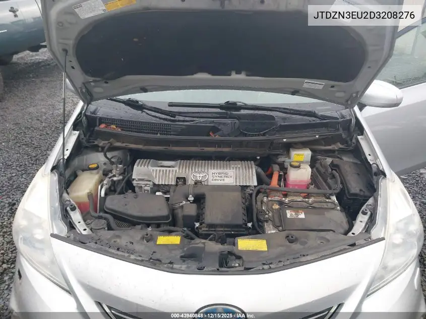 JTDZN3EU2D3208276 2013 Toyota Prius V Five