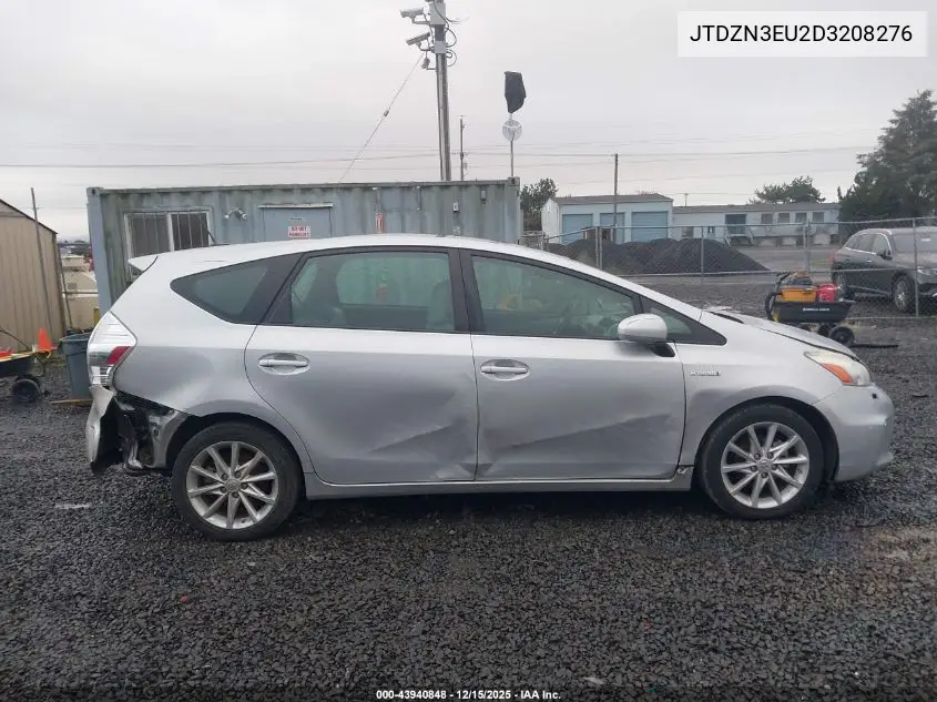 JTDZN3EU2D3208276 2013 Toyota Prius V Five