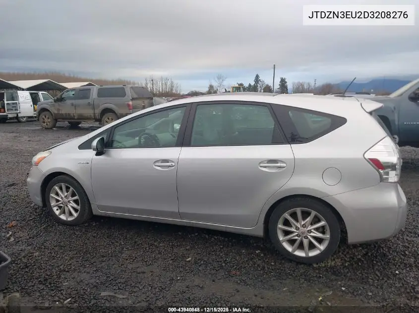 JTDZN3EU2D3208276 2013 Toyota Prius V Five