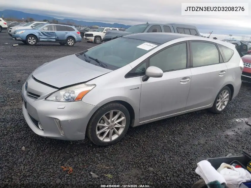 JTDZN3EU2D3208276 2013 Toyota Prius V Five