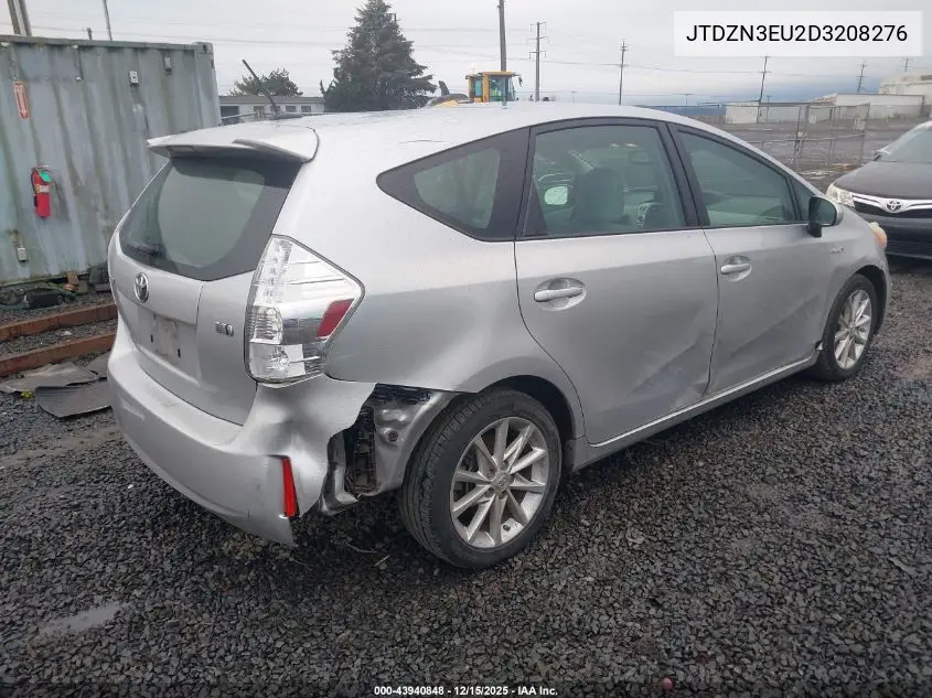 JTDZN3EU2D3208276 2013 Toyota Prius V Five