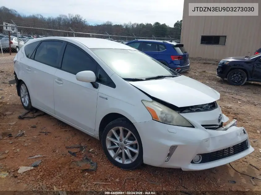 JTDZN3EU9D3273030 2013 Toyota Prius V Five