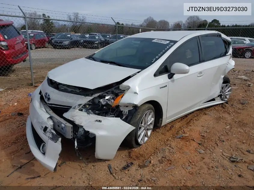 JTDZN3EU9D3273030 2013 Toyota Prius V Five