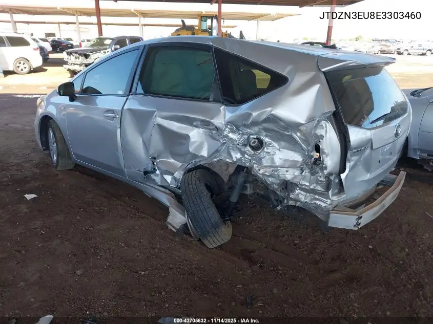 JTDZN3EU8E3303460 2014 Toyota Prius V Three