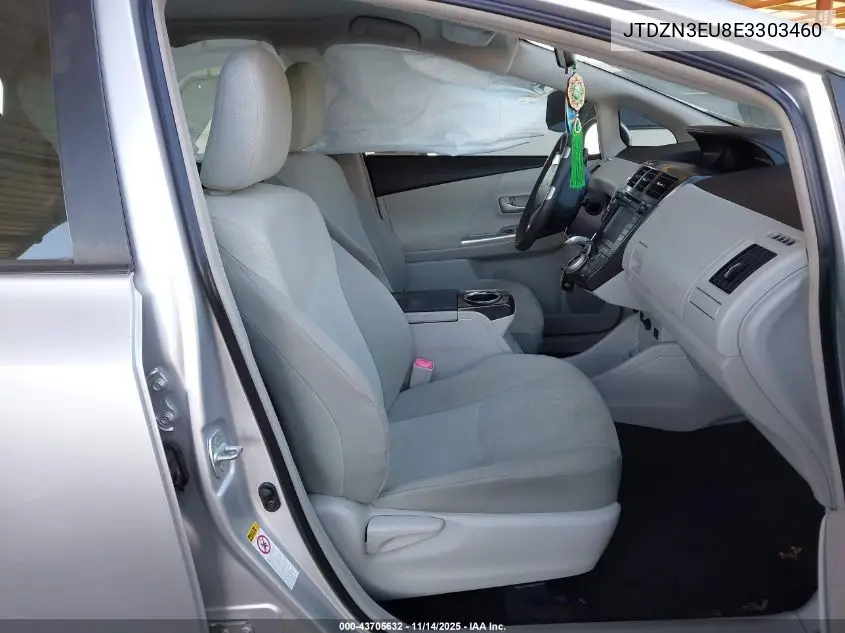 JTDZN3EU8E3303460 2014 Toyota Prius V Three