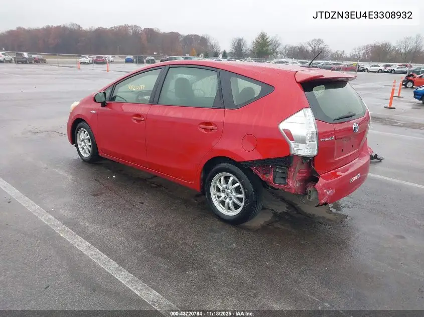 JTDZN3EU4E3308932 2014 Toyota Prius V Three