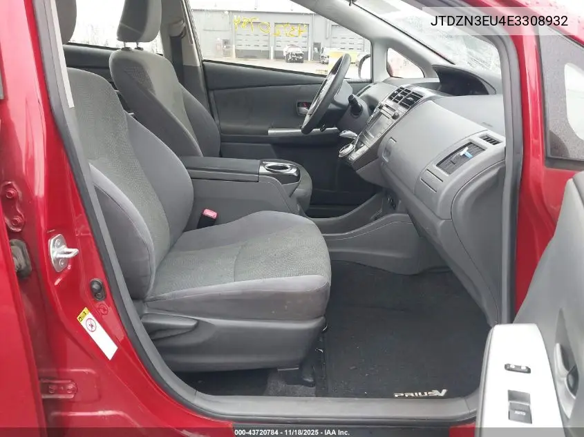 JTDZN3EU4E3308932 2014 Toyota Prius V Three