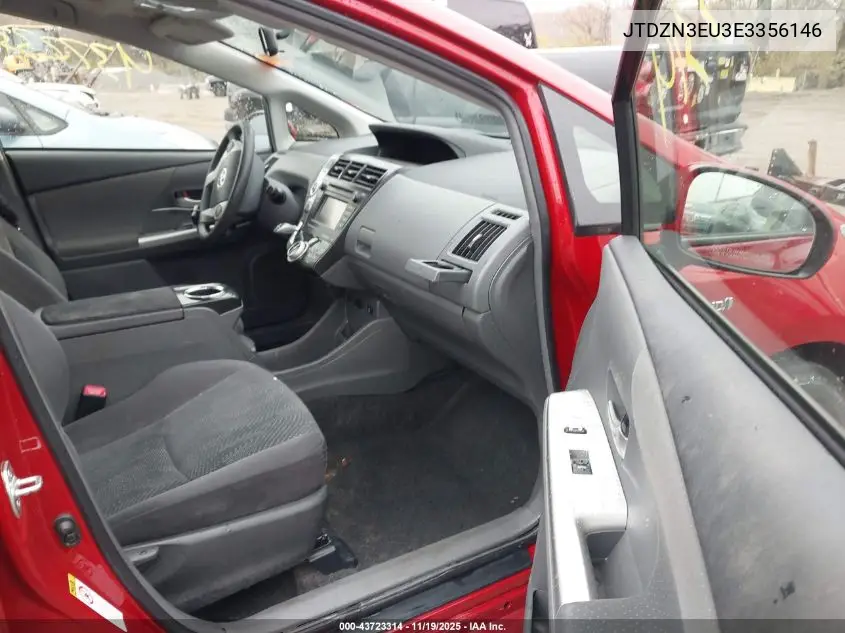 JTDZN3EU3E3356146 2014 Toyota Prius V Three