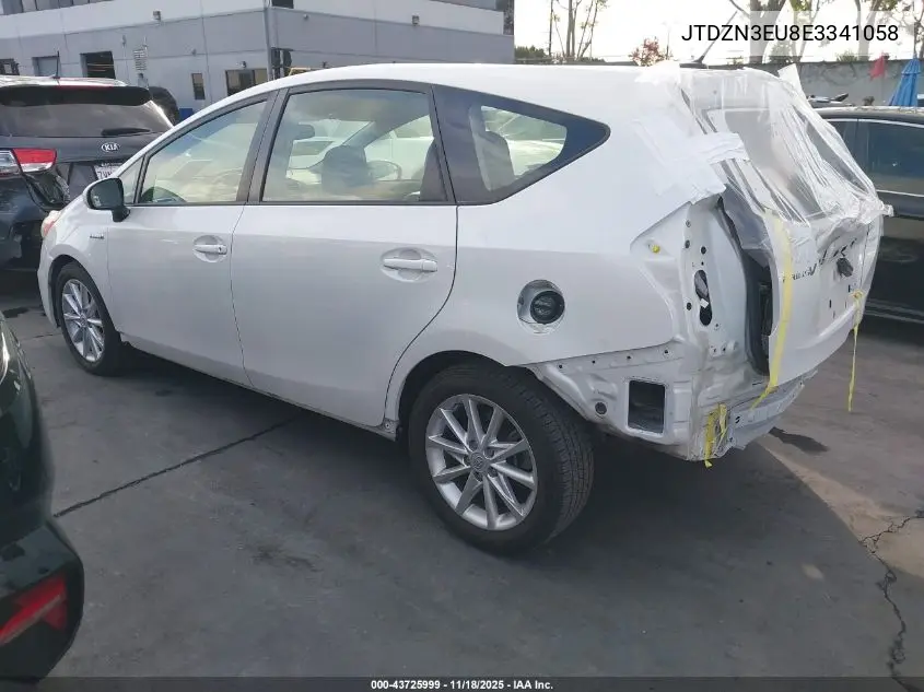 JTDZN3EU8E3341058 2014 Toyota Prius V Five