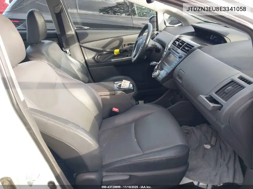 JTDZN3EU8E3341058 2014 Toyota Prius V Five