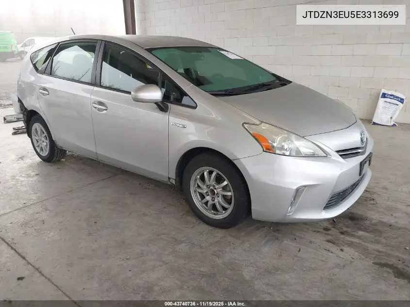 JTDZN3EU5E3313699 2014 Toyota Prius V Two