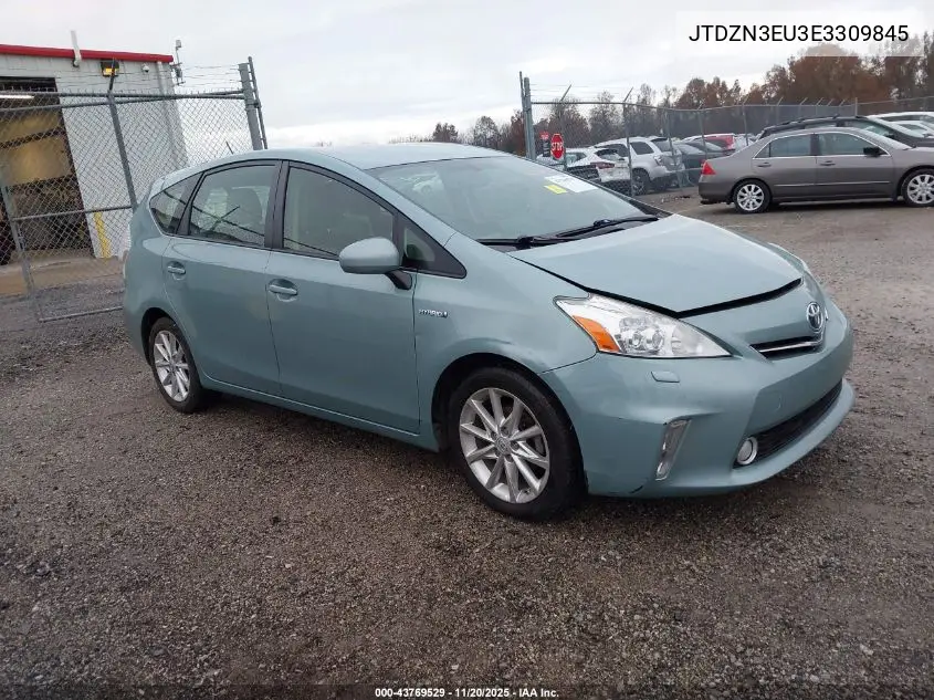 JTDZN3EU3E3309845 2014 Toyota Prius V Five