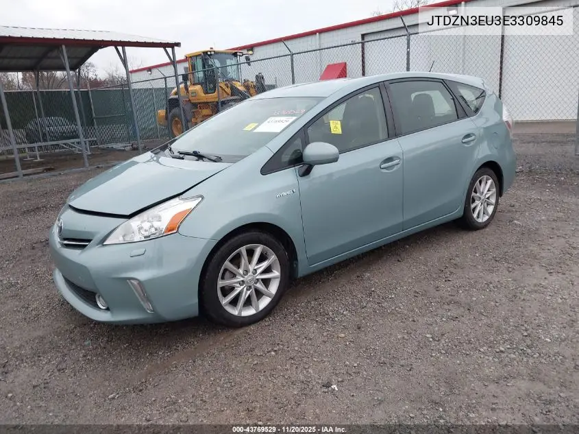 JTDZN3EU3E3309845 2014 Toyota Prius V Five