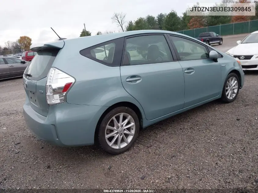 JTDZN3EU3E3309845 2014 Toyota Prius V Five