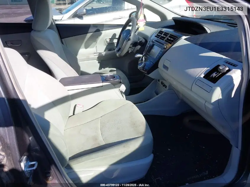 JTDZN3EU1E3315143 2014 Toyota Prius V Three