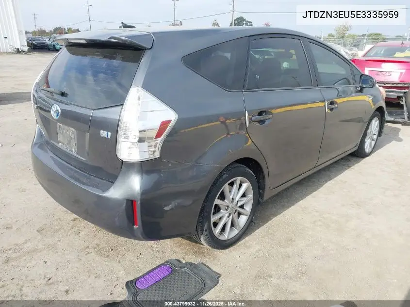 JTDZN3EU5E3335959 2014 Toyota Prius V Five