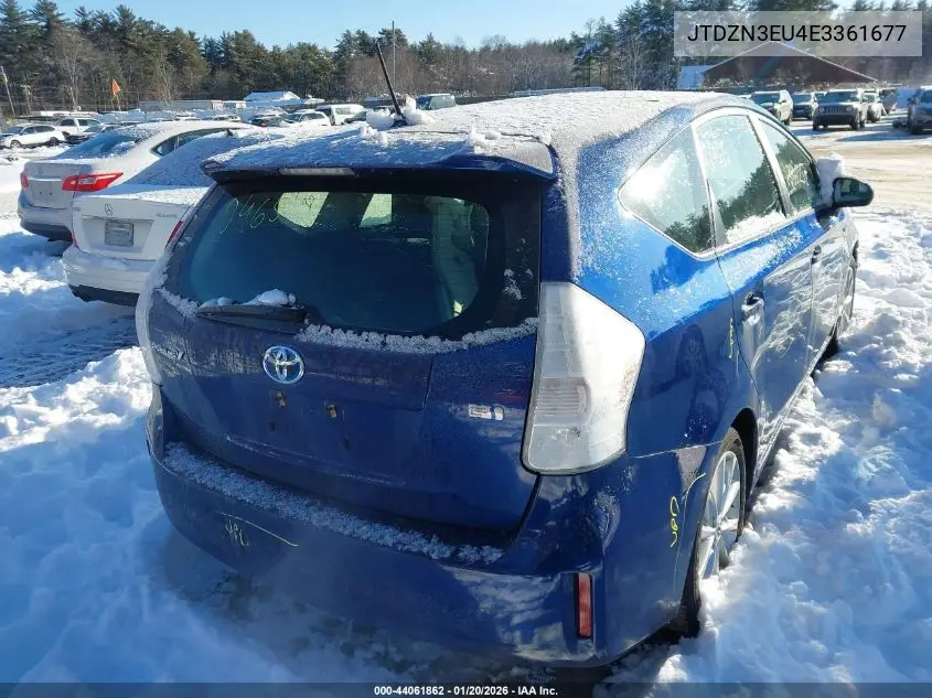 JTDZN3EU4E3361677 2014 Toyota Prius V Five