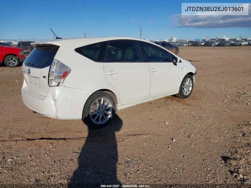 JTDZN3EU2EJ013601 2014 Toyota Prius V Five